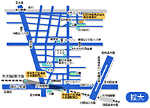 東京事業所周辺地図